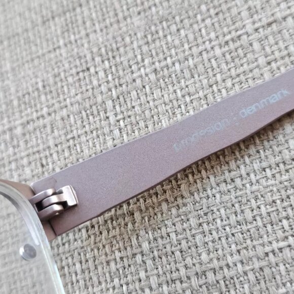 pro design Denmark Eyeglasses Frame TITANIUM Blue/Rose gold Glasses - Picture 8 of 13